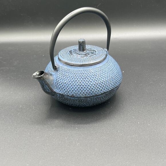Vintage Japanese Cast Iron Tetsubin Kettle Teapot Hobnail - Picture 1 of 16